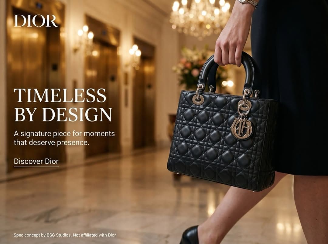 Luxury campaign concept by BSG Studios
