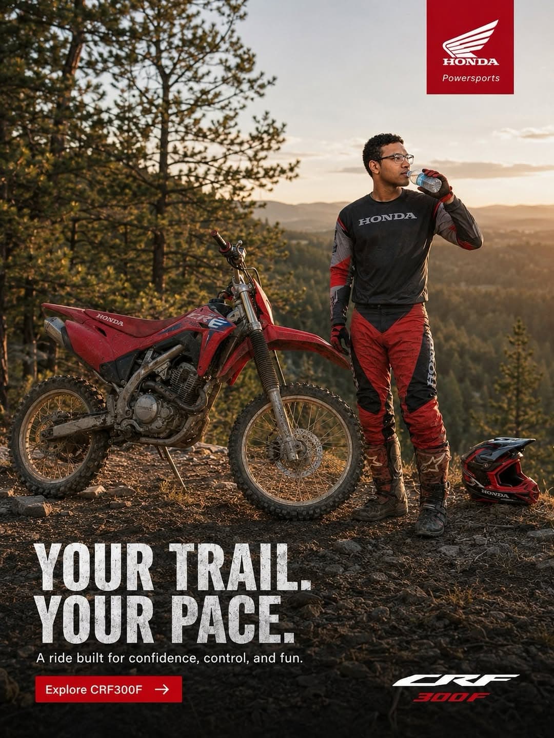 Your Trail. Your Pace. campaign concept by BSG Studios